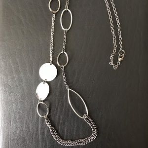 36 INCH GUNMETAL NECKLACE